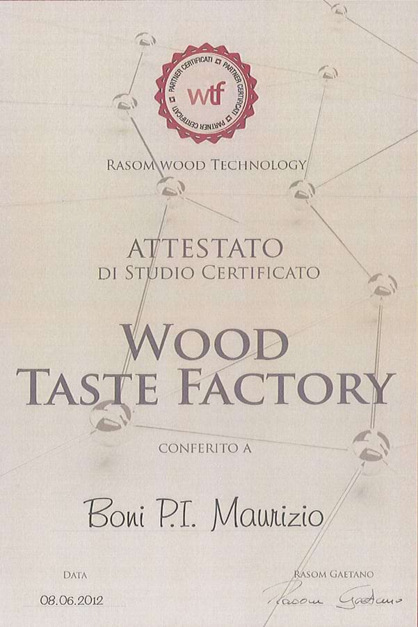 Attestato di studio certificato - Studio Boni